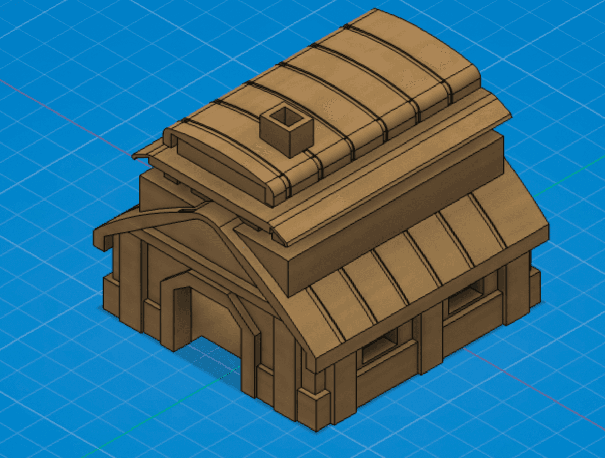 Town Hall-clash of clans 3d model