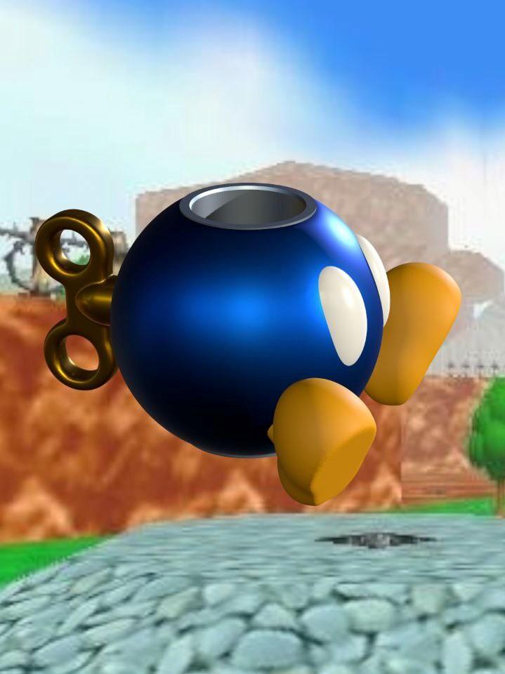 Remix of Blank Can Cup RETURNS! bob-omb from mario 3d model
