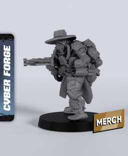 Paul Sander - With Free Cyberpunk - Sci-Fi Gift Ideas for RPG and Wargamers 3d model