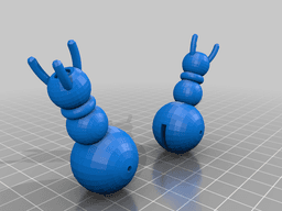 RobotRetro - Configurable and posable robot model. 3d model