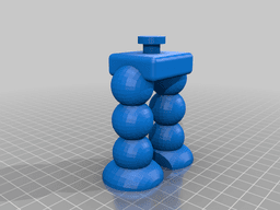 RobotRetro - Configurable and posable robot model. 3d model