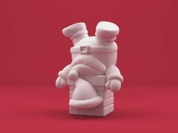 Santa Claus 3D Printable Figures Pack – Cute Christmas Santa Collection | STL & OBJ 3d model