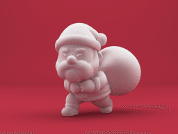 Santa Claus 3D Printable Figures Pack – Cute Christmas Santa Collection | STL & OBJ 3d model