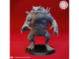 Slaad (Red) - Tabletop Miniature 3d model