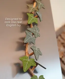 Magnetivy - English Ivy Fridge Magnet with Articulating Stems - Print in Place Hinges 3d model