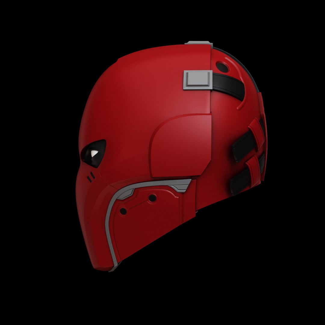 Red Mercenary Knight OPS 3D Printer File STL 3d model