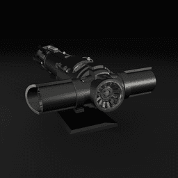 Kylo Ren's Lightsaber from Star Wars 3d model