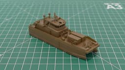 Crew Transfer Catamaran 3D Print STL 3MF Model File 3d model