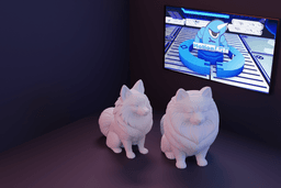 lulu da pomerania .stl 3d model