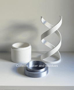 Trelix, desk pot planter. 3d model