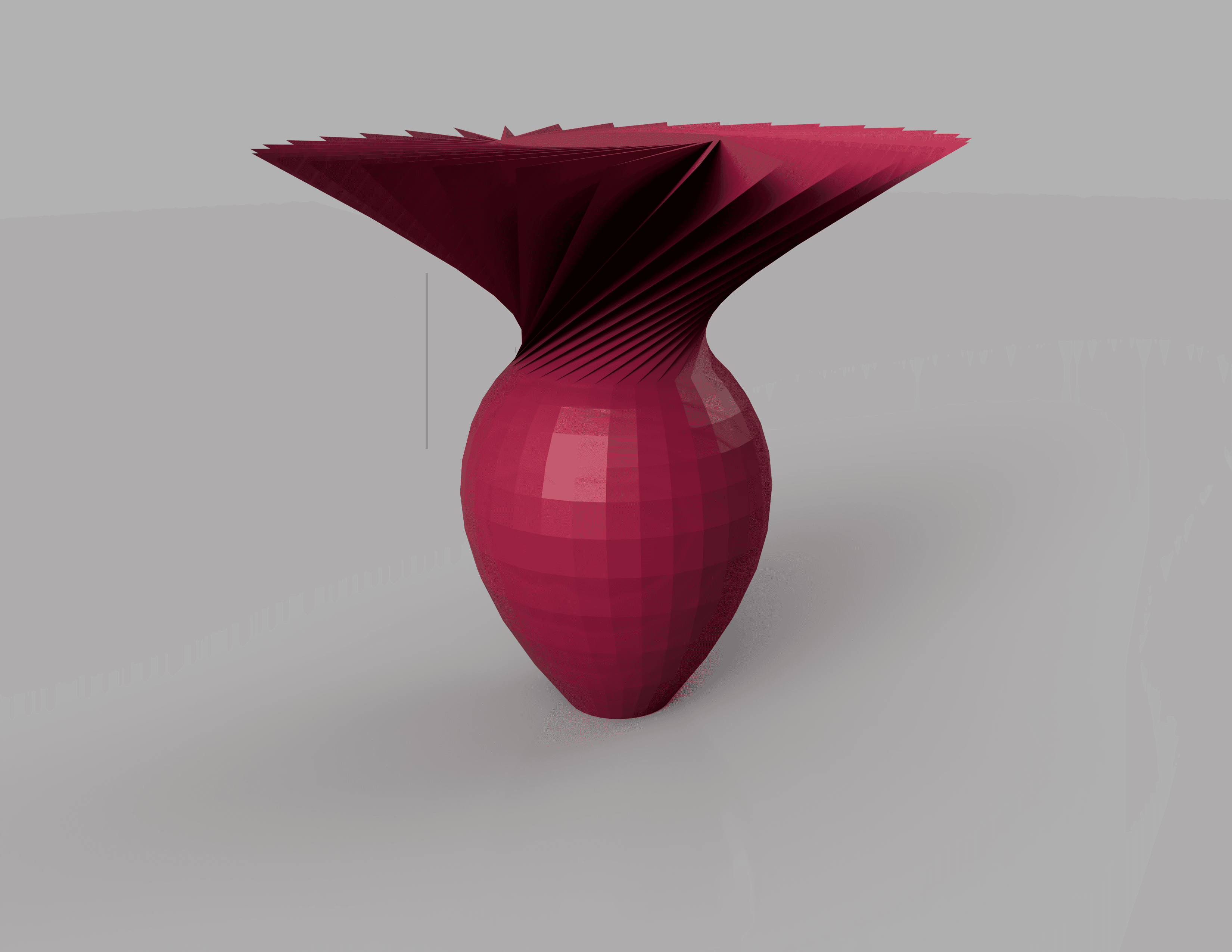 Petal vase challenge  3d model