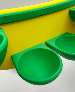 Easter Basket Wall Shelf 3d model