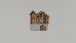 3D Printable Barn 3d model