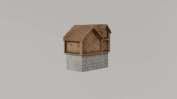 3D Printable Barn 3d model