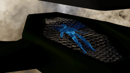 Neural Interface space fighter 3d print 3d model