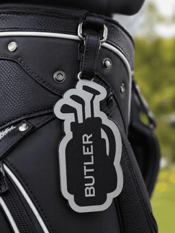 Golf Bag Name Keychain 3d model