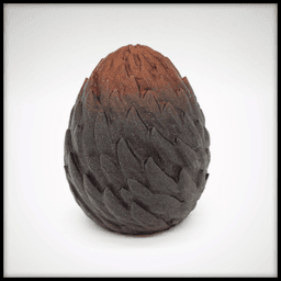 Majestic Baby Dragon Egg 3d model