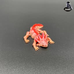 Cute Axolotl Keychain - articulated - Print in Place - No Supports 3d model