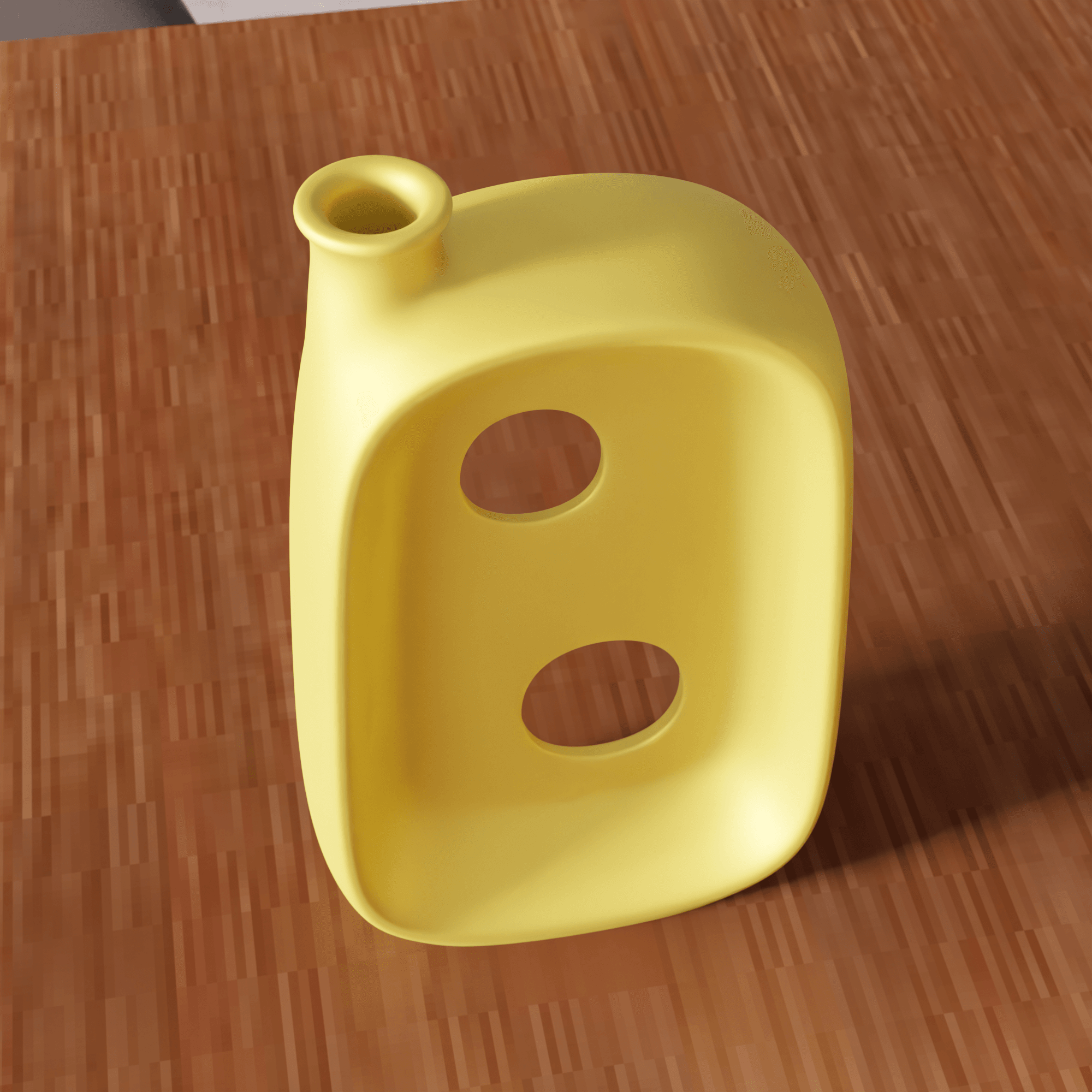 Geometric Abstract Vase 3d model