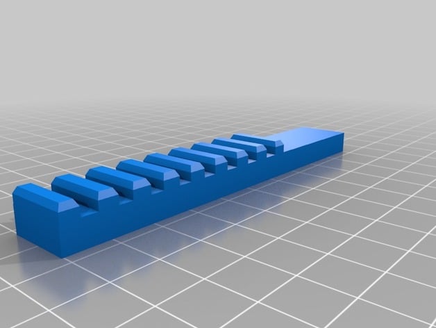 Motorised Door Lock - Mico Servo 3d model