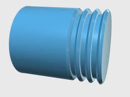 Support tringle à rideaux 3d model
