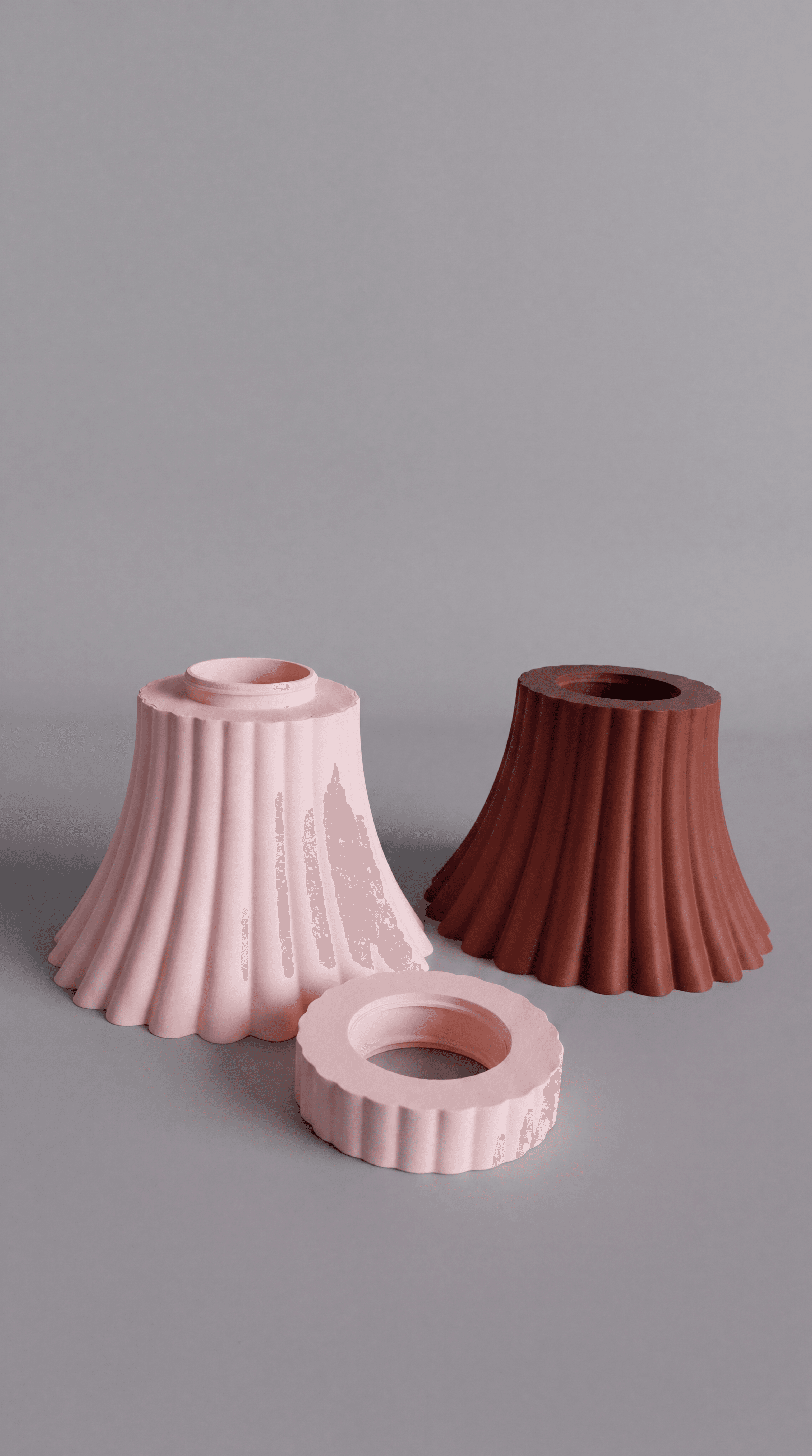 Aura Petal Base Cake Stand 3d model