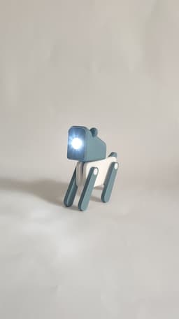 Dog Mini Lamp 3d model
