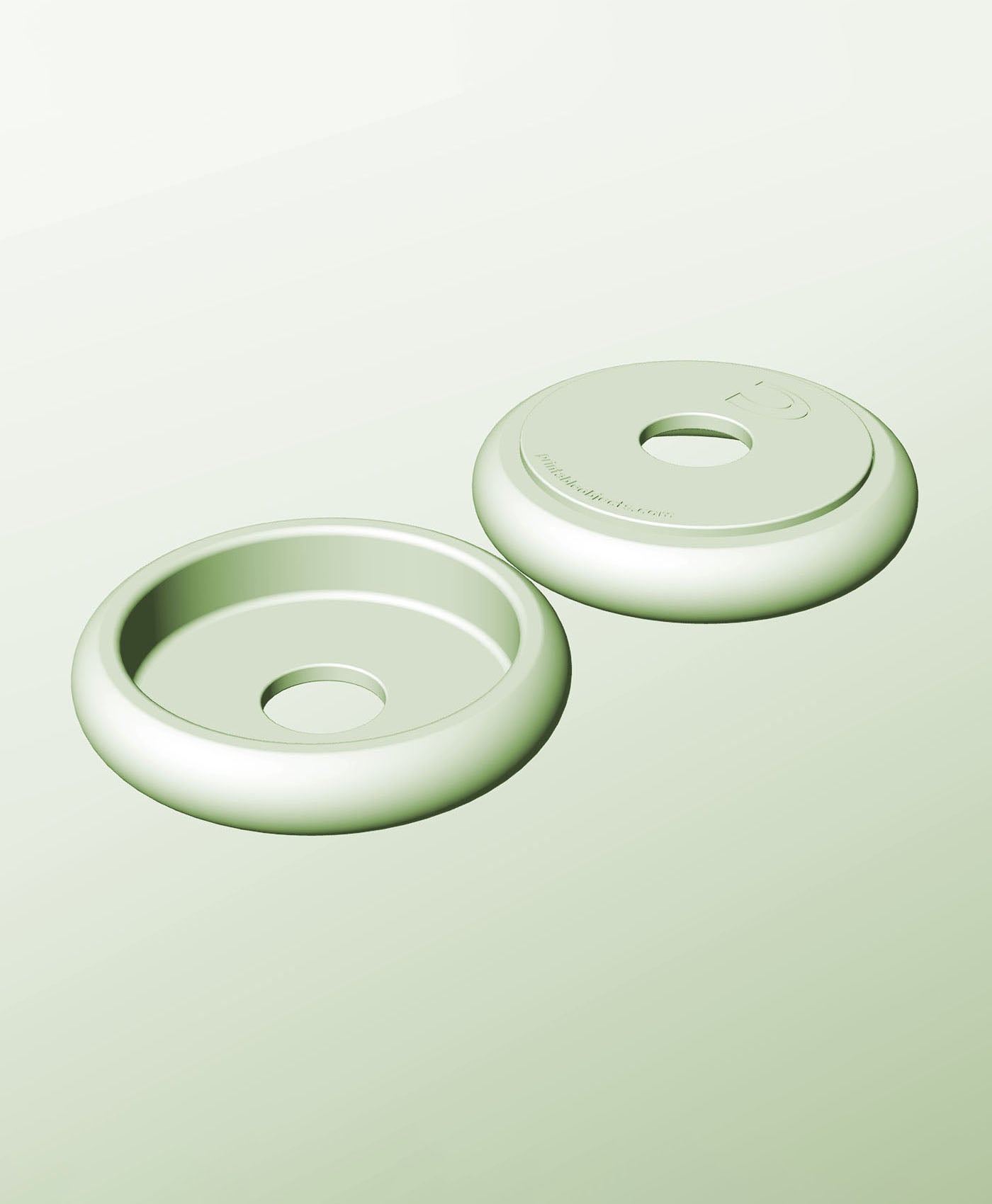 CR128-30-P Stackable pierced bin box module for creative decor 3d model