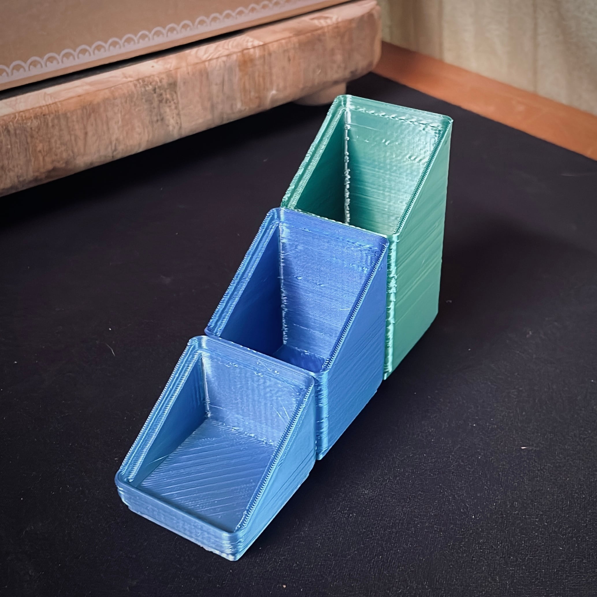 Gridfinity | Tiered Bins 3d model