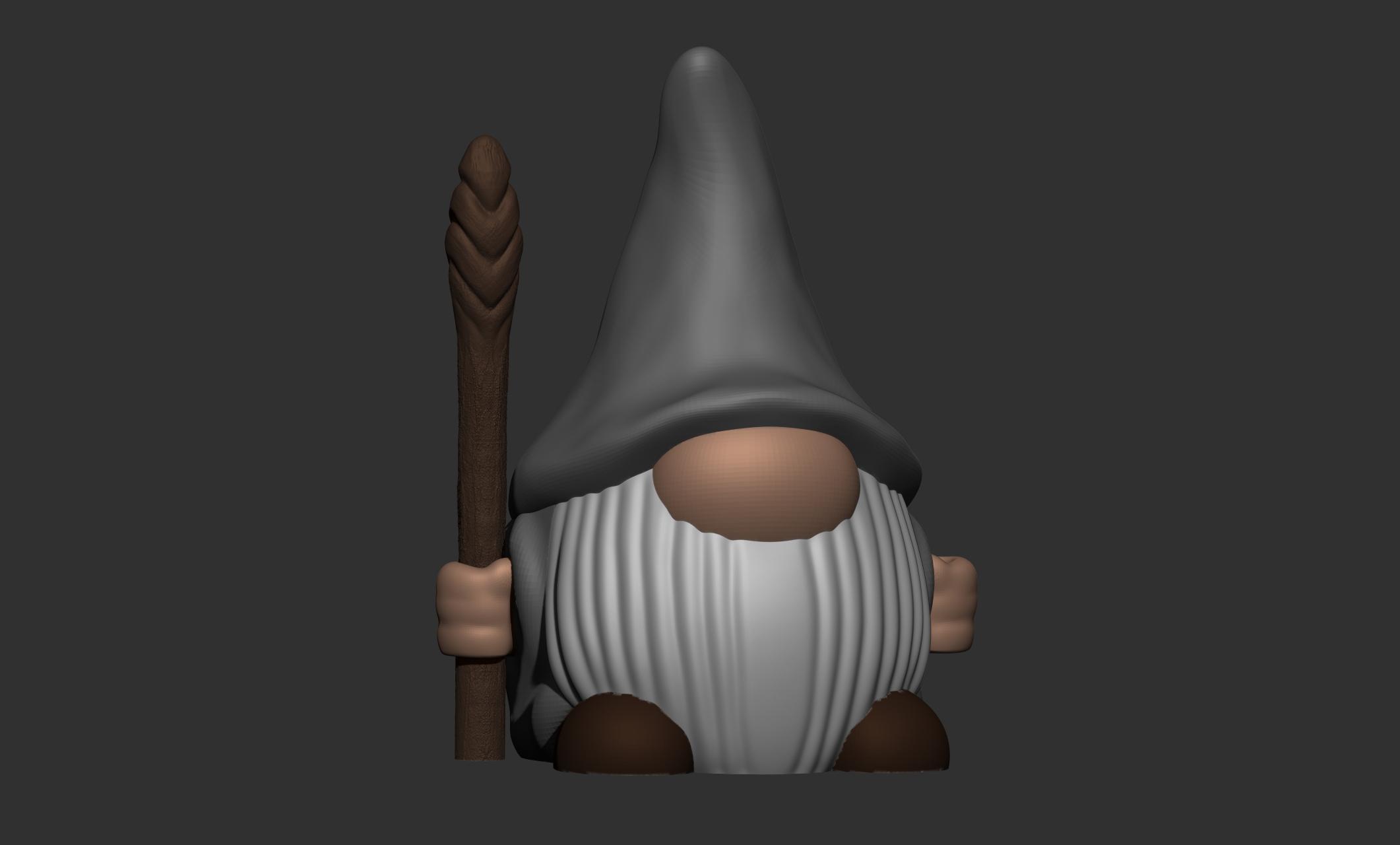 Gandalf the Great Gnome 3d model