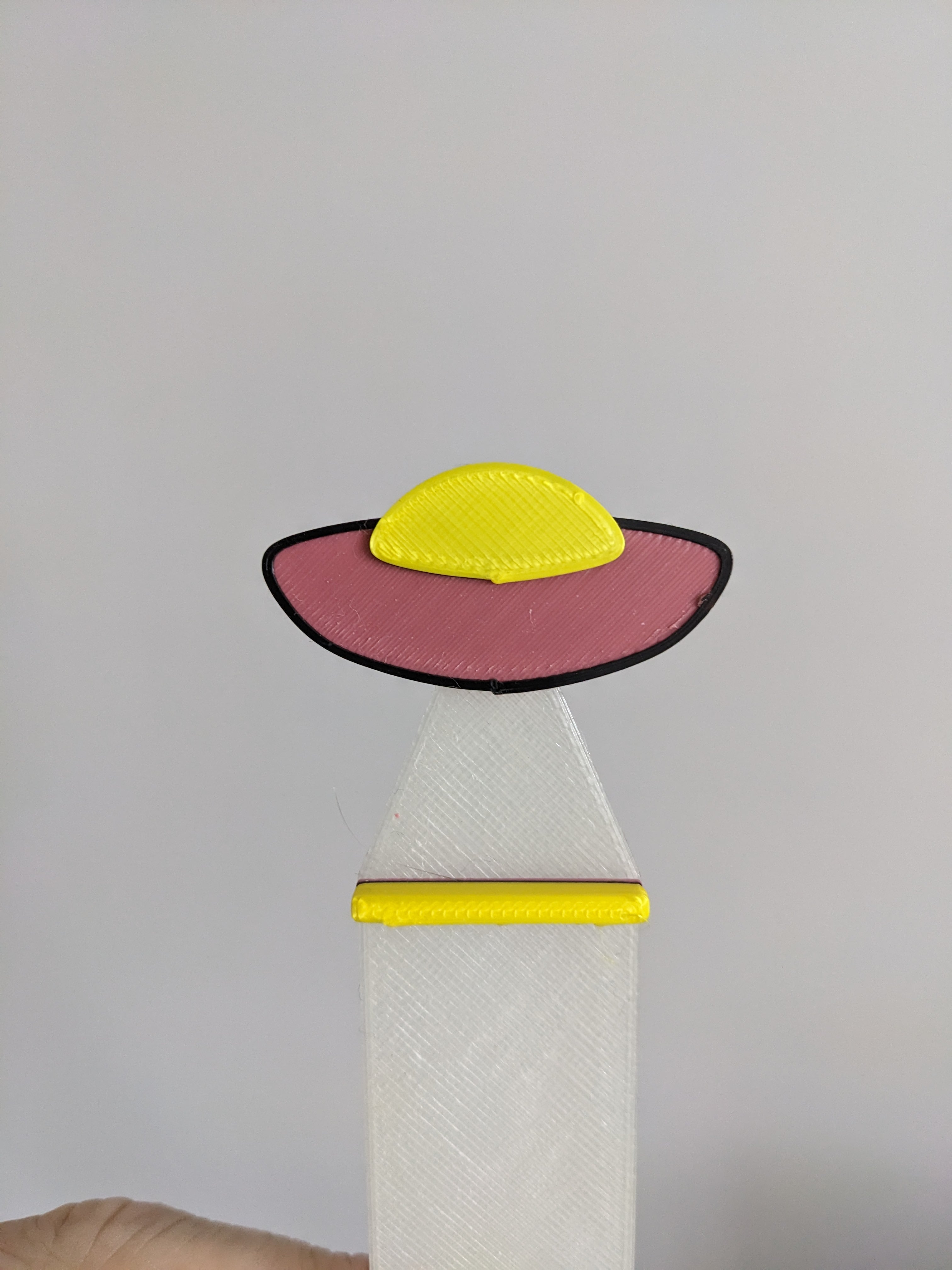 UFO Bookmark 3d model