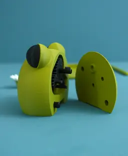 Frank the frog pen holder 3d model