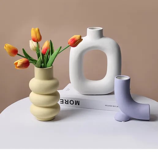 Geometric vases 3d model