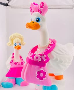 Mother's Day Goose Gear Outfit for Porch Goose 3d model
