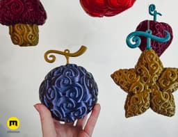 Devil Fruit Decorations - One Piece 3d model