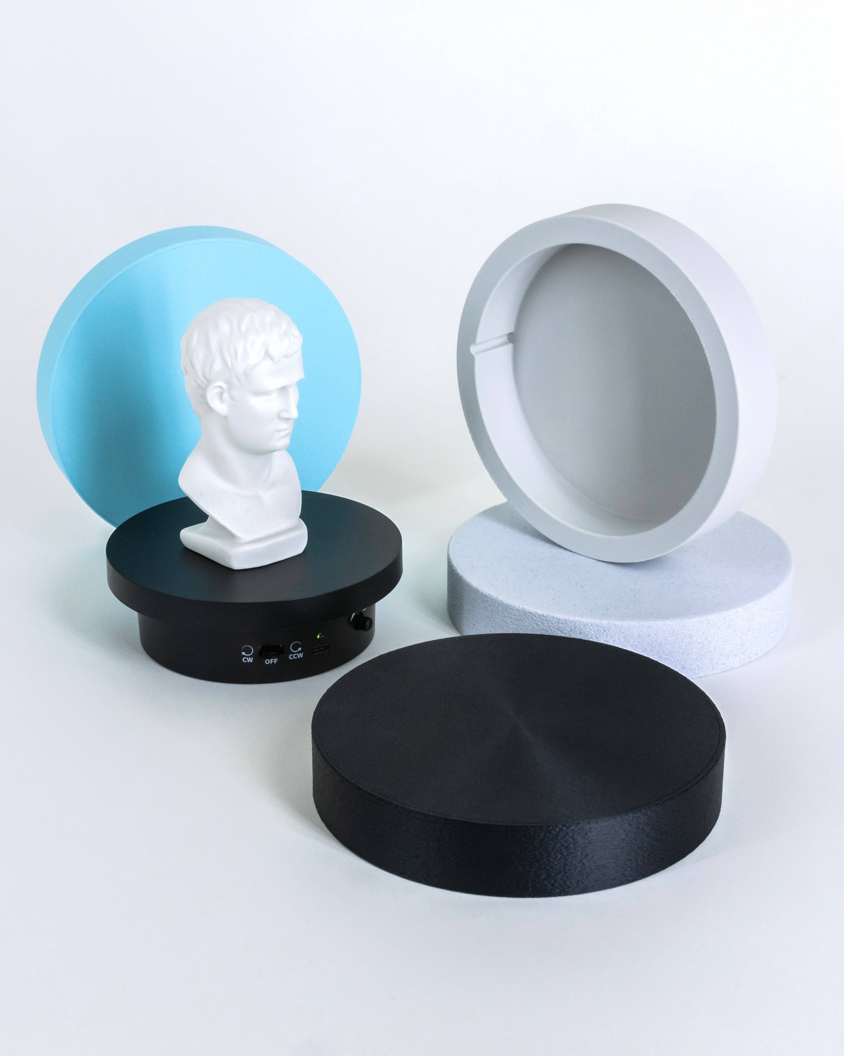 Revopoint Mini Turntable Display Cover 3d model