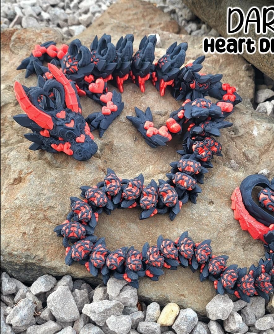 Dark Heart Dragon 3d model