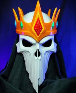The Skeleton King- Helmet-Mask 3d model