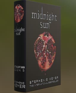 Midnight Sun - Book Litho 3d model