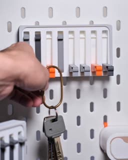 IKEA Skadis Hook-Based Display System – Modular Sliding Clip Organizer 3d model