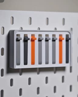 IKEA Skadis Hook-Based Display System – Modular Sliding Clip Organizer 3d model