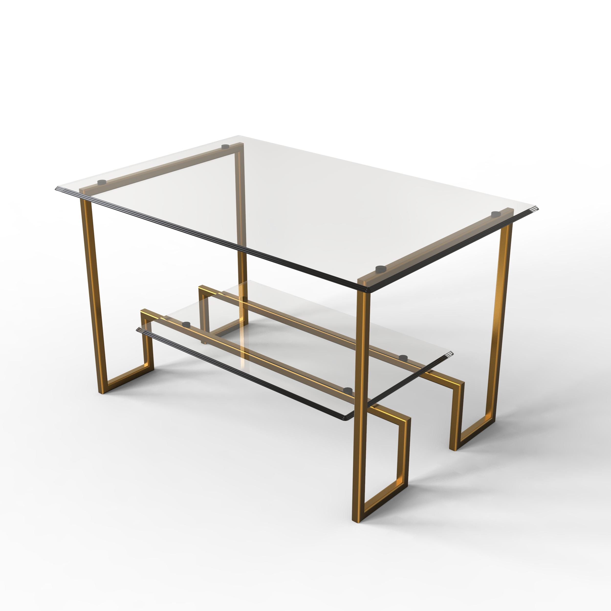 Glass_Table_C_For_CAD.STEP 3d model