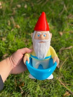 Gnome Bird Feeder / No Supports / 3MF Included 3d model