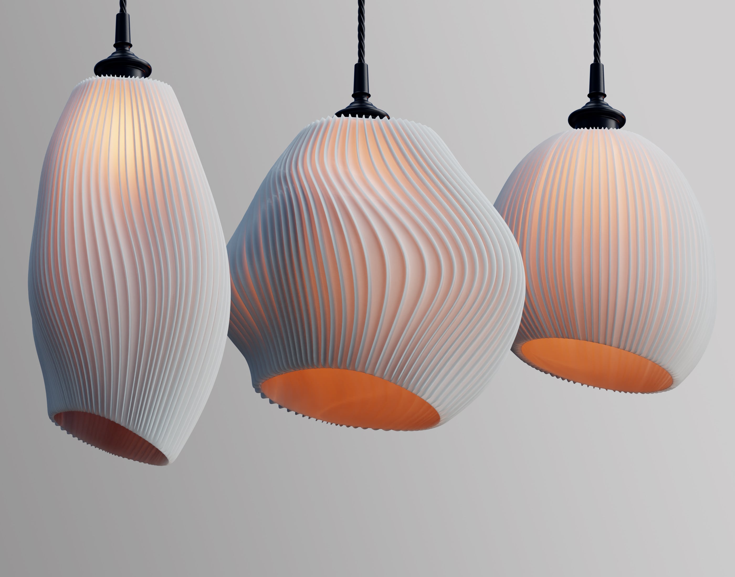 Organic Shape Shades 3d model