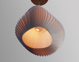 Organic Shape Shades 3d model