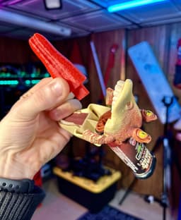 Jar Jar Binks Display Tongue (Replacement Monster Mouth Candy Tongue) 3d model
