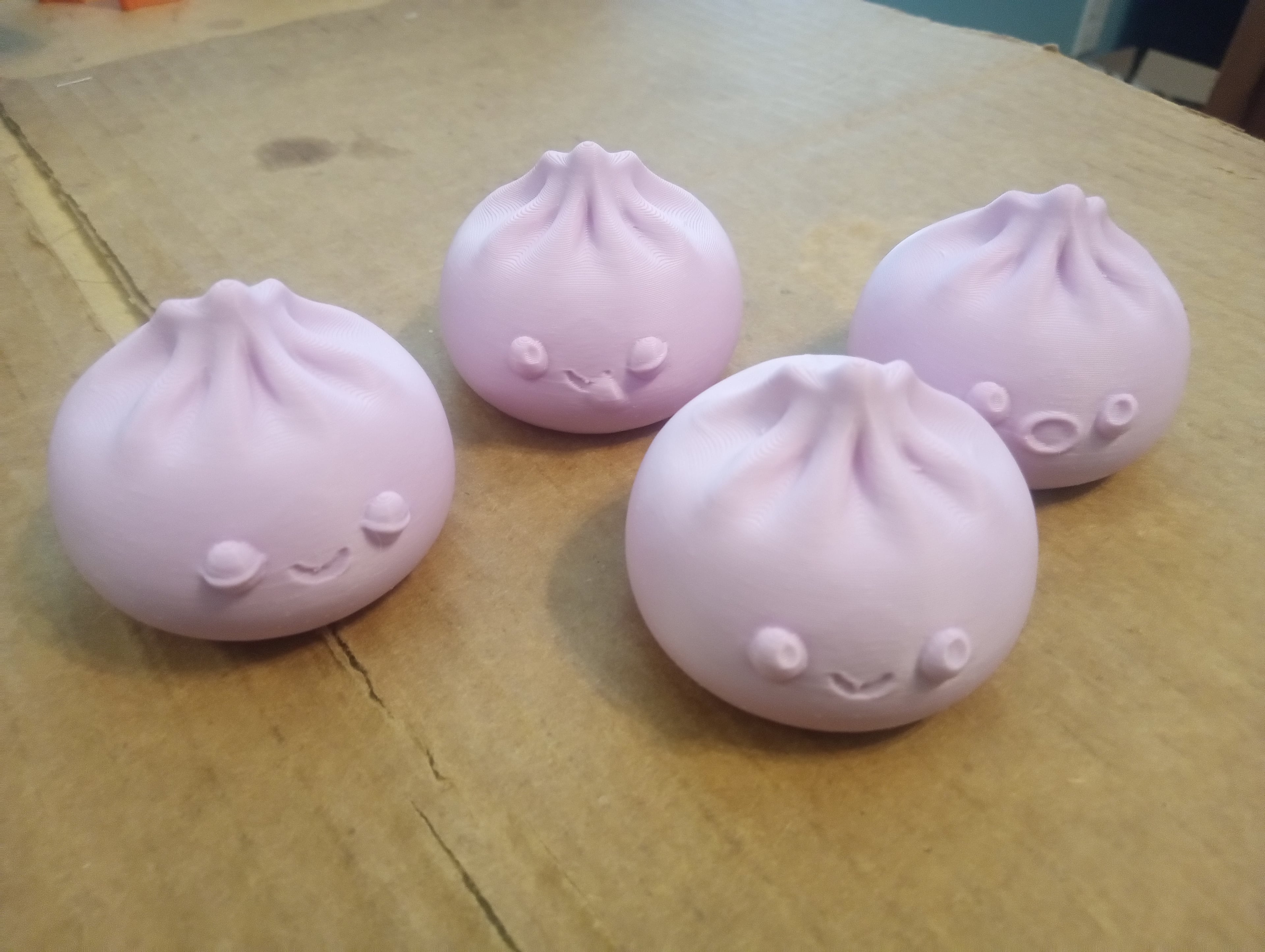 Bao Bun More Faces 3d model
