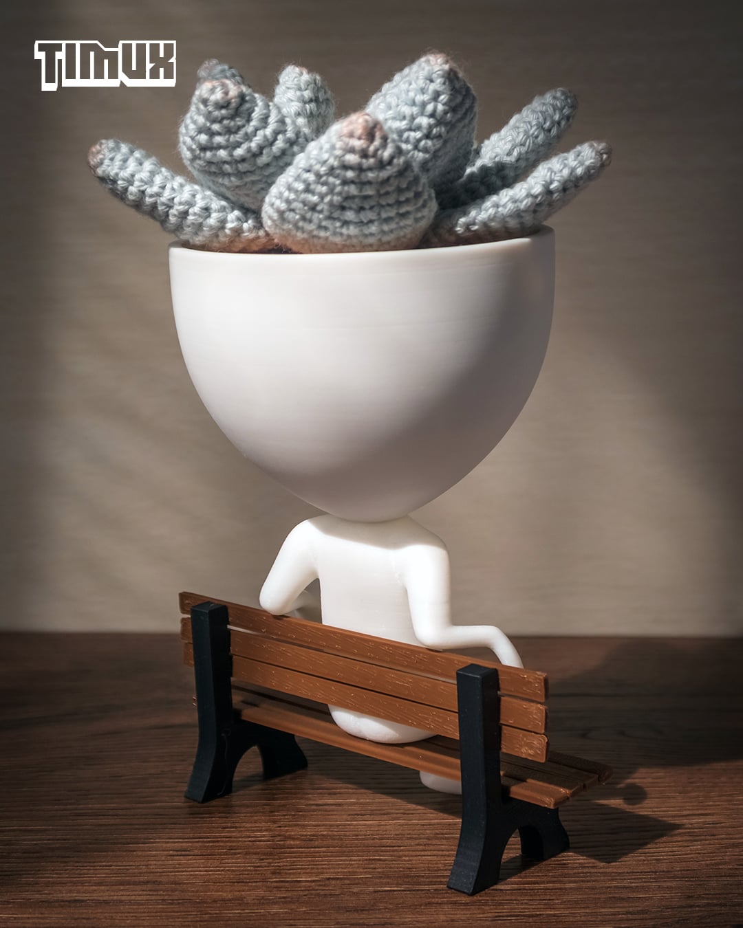 ROBERT PLANT RELAXING IN A BENCH 3d model