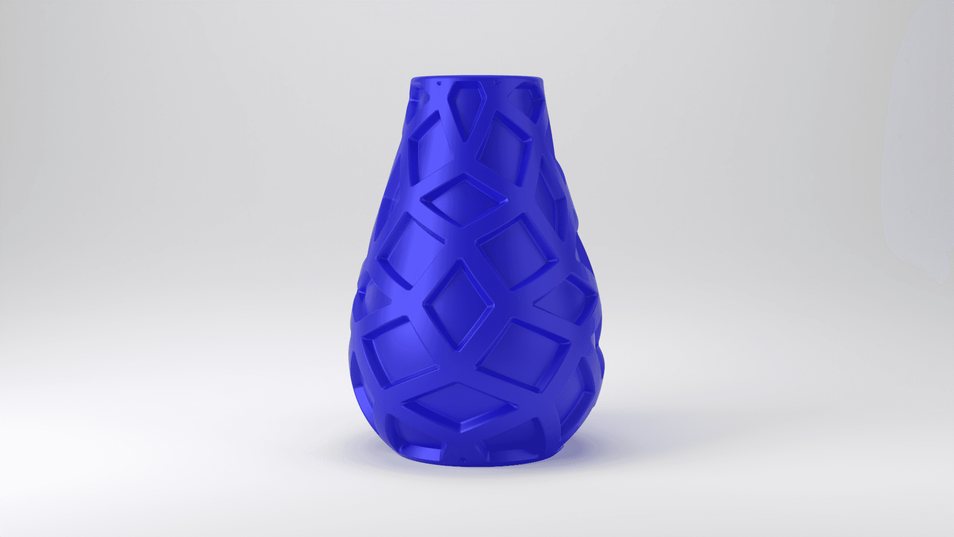 Abstract Pattern Vase 3d model