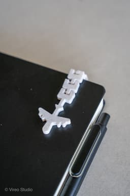 Flexible Plane Bookmark – Travel Pack (Short + Long) | Print-in-Place Page Clip 3d model